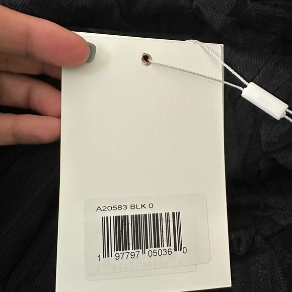 NWT MAC DUGGAL Dress Size 2 Evening Gown Black Mini Tulle Satin Bow Fit Flare - Picture 6 of 8